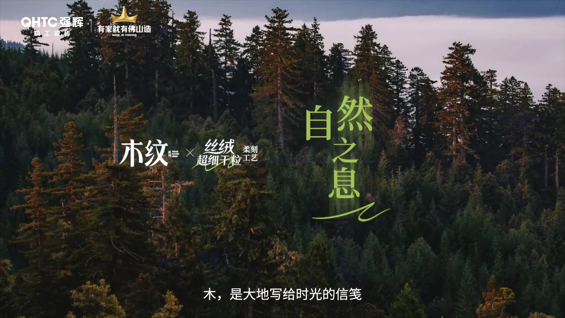 强辉木纹系列宣传片