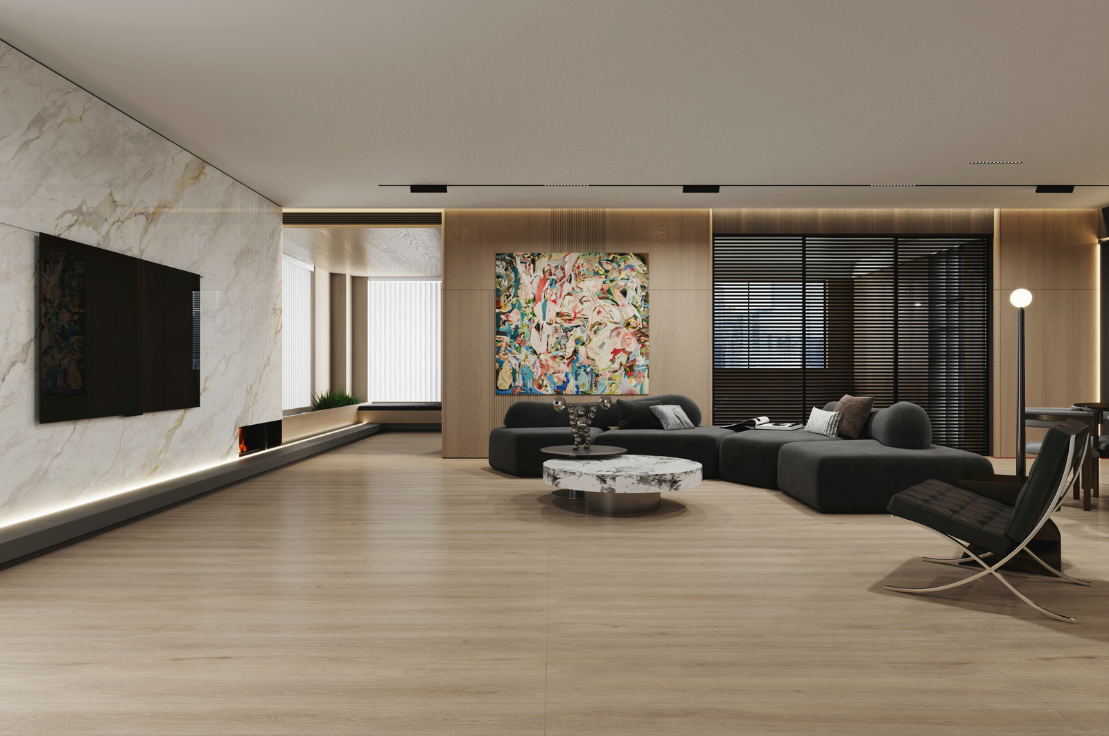 金丝柚木 FMJR715239B 效果图