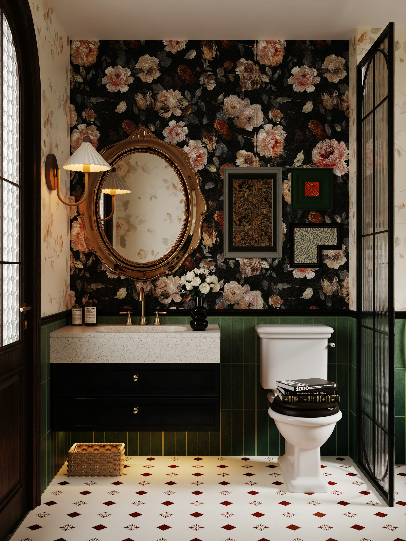 暗花墨韵 YS612H046B 效果图