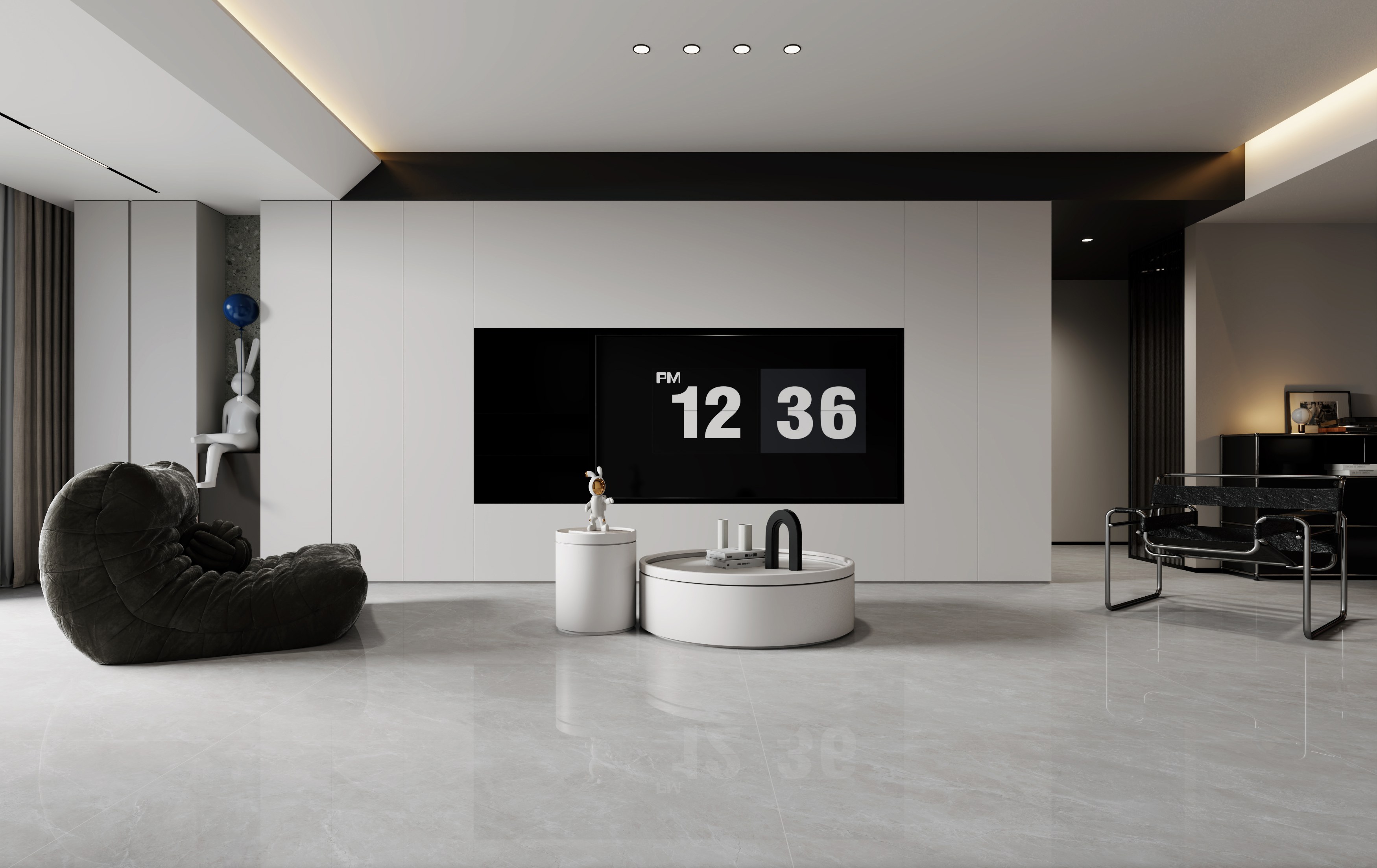 柔灰浅纹 QCJ715LW219A 效果图